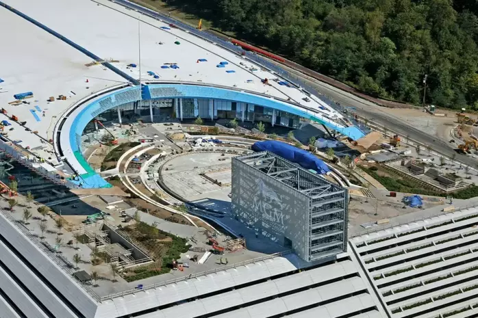 MGM casino under construction