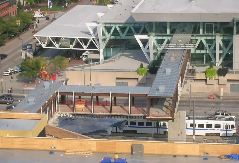 Hilton Baltimore Convention Center under construction