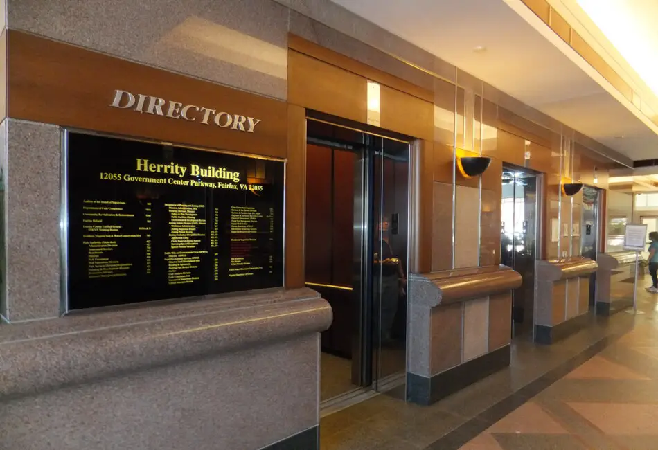 Herrity building entrance