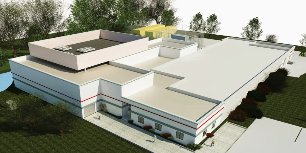 Tampa Data Center BIM Rendering