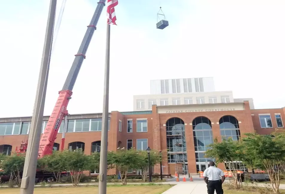 Fairfax county courthouse